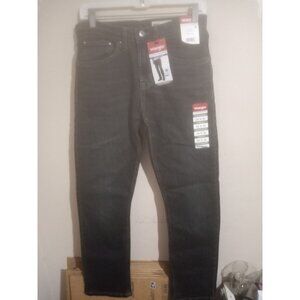 NWT New Men's Wrangler Premium Slim Straight Stretch Denim Jeans 29X30 Blue
